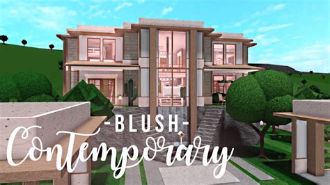 Modern Bloxburg Home Layout Canvas Syrop