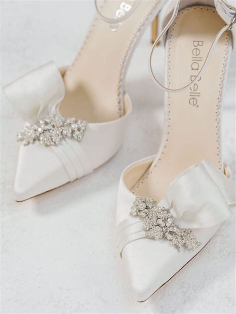 Rhinestone Wedding Shoes And Bling Bridal Shoes Bella Belle