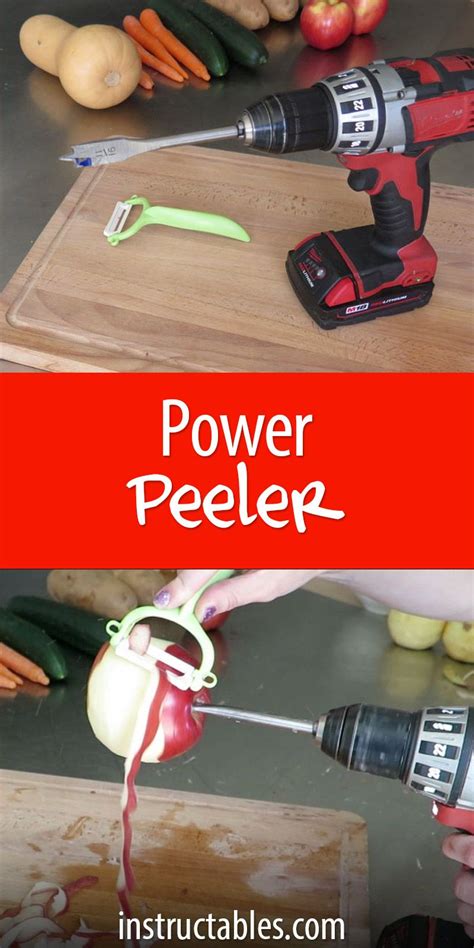 Power Peeler | Peeler, Household hacks, Useful life hacks