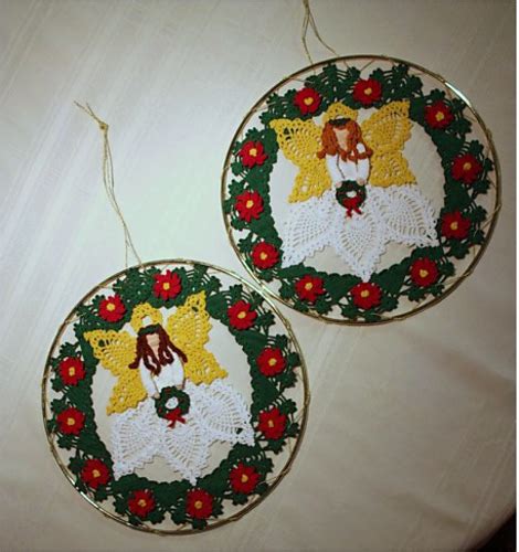 Ravelry Tidings Of Joy Christmas Angel Doily Pattern By Elizabeth Ann