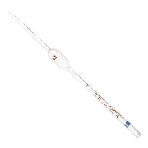 7100 25 Pyrex® 25 Ml Reusable Glass Volumetric Pipets Class A Color