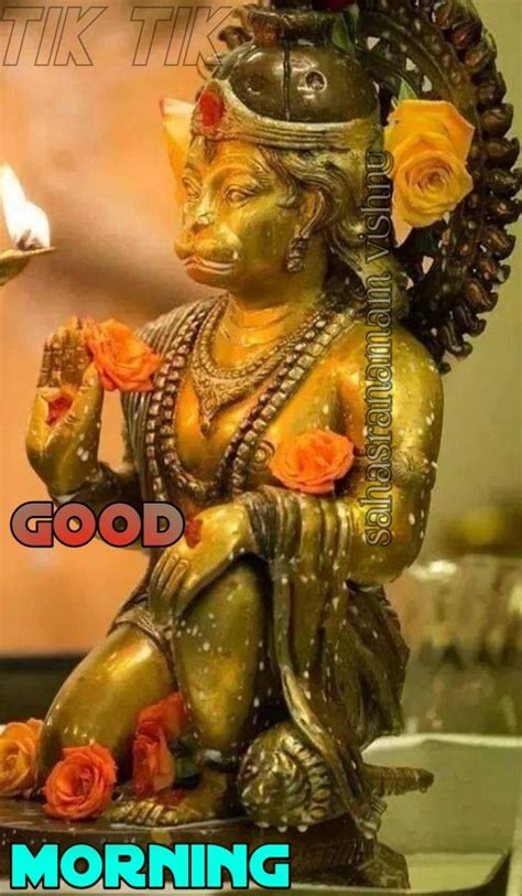 Jai Hanuman Anjaneyar Sahasranamam Vishnu Latest New Good Morning Image Tik