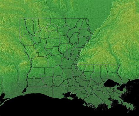 Louisiana Geography Louisiana Regions And Landforms