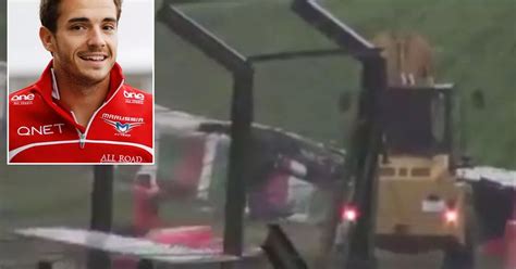 Jules Bianchi Crash New Pics Show Moment F1 Driver Hit Tractor In Horror Smash At Japanese