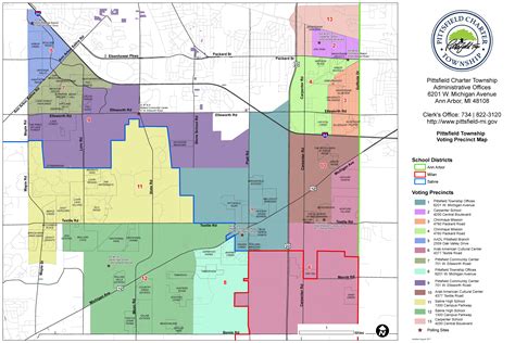 Ann Arbor School District Map Maps For You