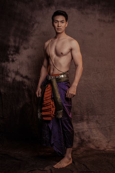Thai Men In Traditional Costume On Behance