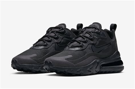 Nike Air Max 270 React Triple Black At6174 003 Release Date Sbd