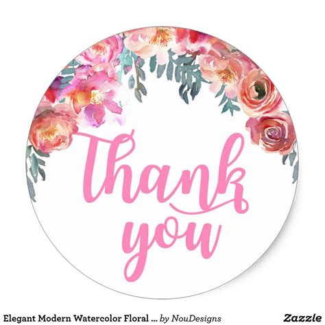 Thank You Sticker Design Free Rstike