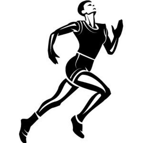 Girl Running Clipart Black And White Free Download On Clipartmag