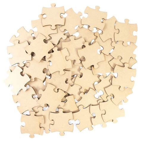 Bright Creations Jumbo Blank Wooden Freeform Jigsaw Puzzle For Kids