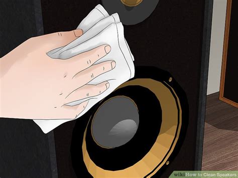 Easy Ways To Clean Speakers 12 Steps With Pictures Wikihow