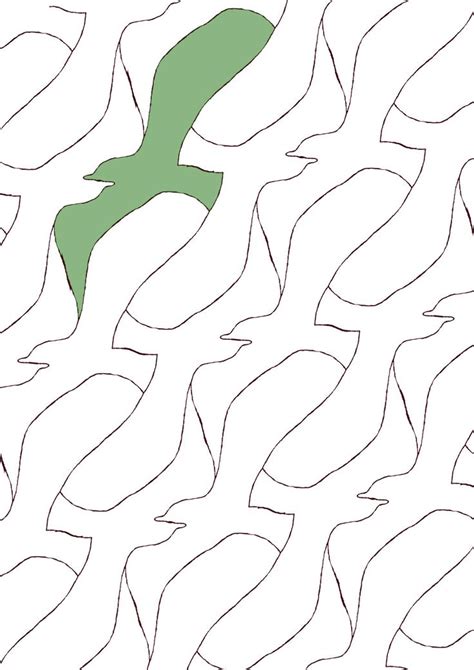 Tessellation 981 Seagull By Sakuramederu On DeviantArt Tessellation