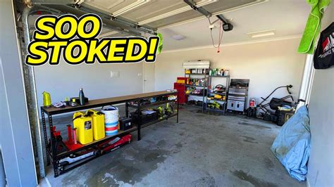My Ultimate Rental Garage Setup Youtube
