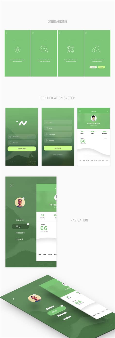 It accounts for all app reviews but prioritizes the most recent ones. We Connect App on Behance