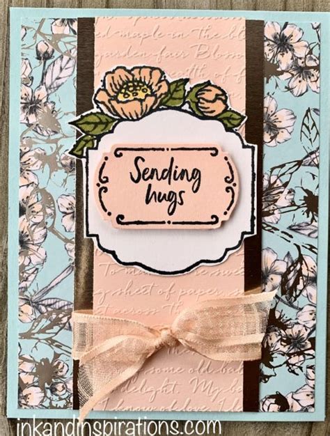 Maybe you would like to learn more about one of these? Sending Virtual Hugs | Cards handmade, Flower cards, Tags in bloom stampin up cards