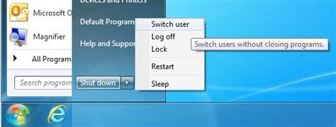 windows  switch user disabled  greyed