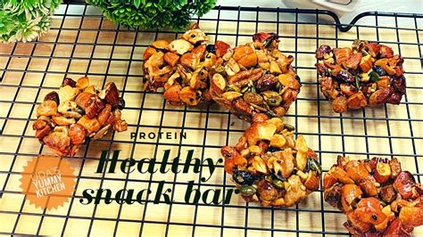The one drawback of this original recipe is that it tends to be a bit crumbly, especially if you overbake the bars even slightly. Healthy Snack bar | Easy Protein bars|Sugar free|Best Protein Bars for Diabetics| Malayalam ...
