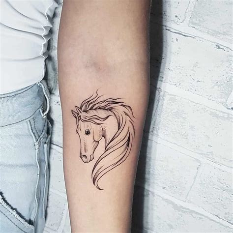 Learn 97 About Simple Horse Tattoo Super Cool Indaotaonec