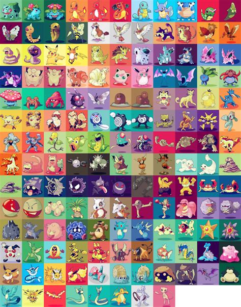 Archive 150 Pokemon First 150 Pokemon 151 Pokemon