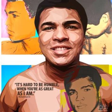 Muhammed Ali Ver3 Pop Art Schilderij