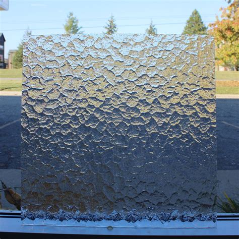 Kokomo Clear Wavolite Stained Glass Sheets Textured