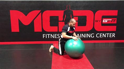 These lifts hit supporting muscles in your back and shoulders this may take practice. Stability Ball Workout - YouTube