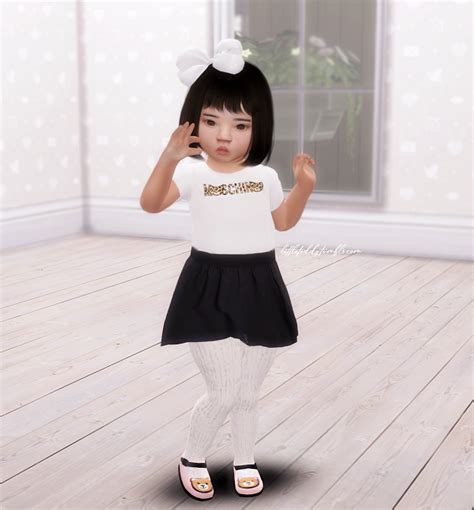 The Sims 4 ♢ Kids Lookbook In 2022 Sims 4 Toddler Sims 4 Mods