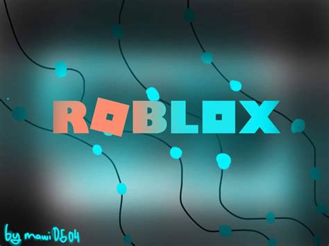 Download Neon Roblox Logo Wallpaper