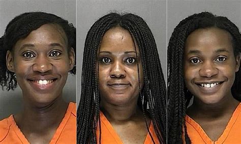 Three Women Smile In Their Mugshots After Being Arrested For Forcing A