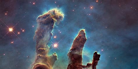 Hubble Retakes Iconic Pillars Of Creation Image Looks
