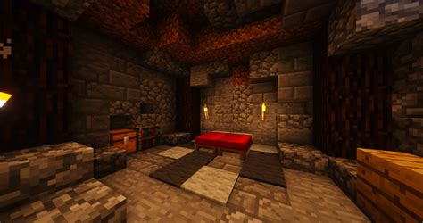 Simple Cave House Minecraft Map