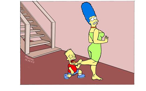 Marge Simpson Feet El Fetiche De Bart By Maestroefectivo On Deviantart
