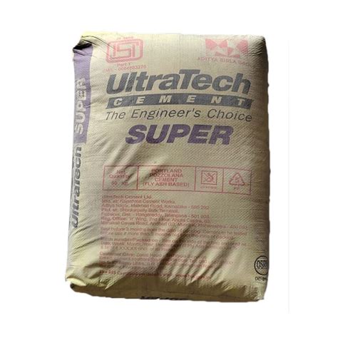 Ultratech Ppc Cement At Rs 390bag Ultratech Concrete Cement In