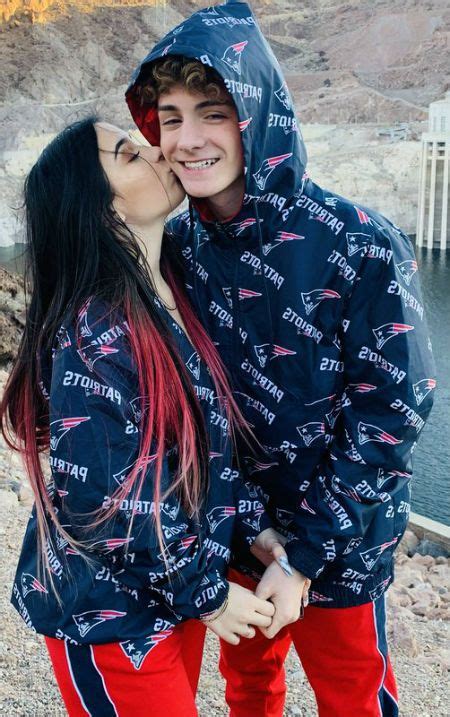 Matching bios for couples people who are attached to some other people make their. Danielle Cohn with Boyfriend Mikey Tua | Couple outfits ...