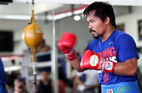 Manny Pacquiao Working Hard To Make Up For A Bad Decision Los Angeles