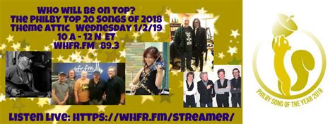 12:00 pm local time to malaysia time. It's Time for "The Philby Top 20 Songs of 2018," Wednesday ...