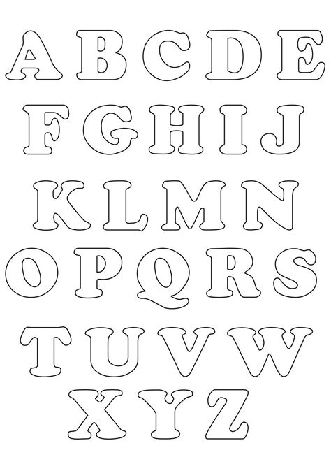 Letras Lettering Letter Stencils To Print Alphabet Templates