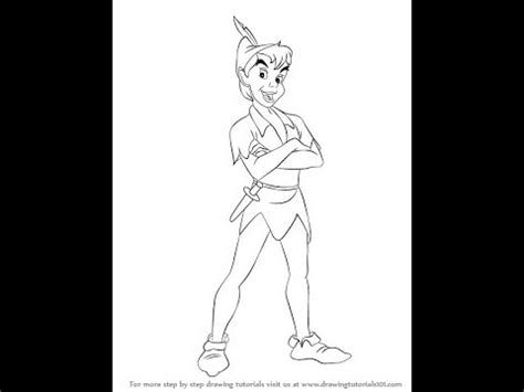 How To Draw Peter Pan Youtube