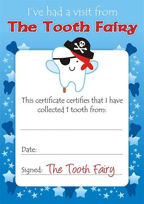 Tooth Fairy Notes Printable
