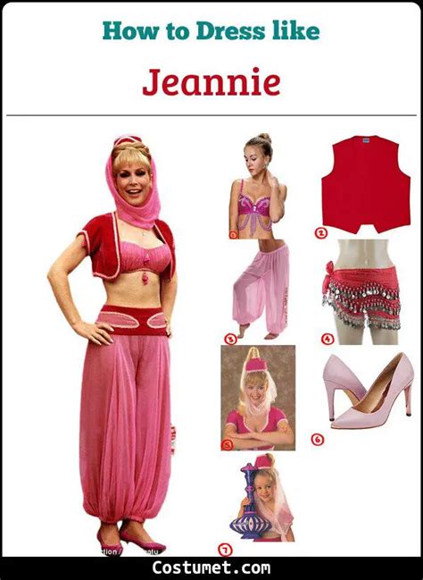 I Dream Of Jeannie Costume For Cosplay And Halloween