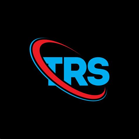 Logotipo De Trs Letra Trs Diseño Del Logotipo De La Letra Trs