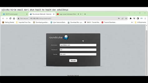Konfigurasi Email Client Roundcube Di Cpanel EHCP Part 4 YouTube