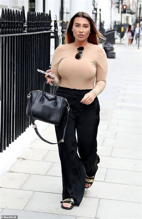 Lauren Goodger Shows Off Her Curves And Derriere In A Clingy Outfit