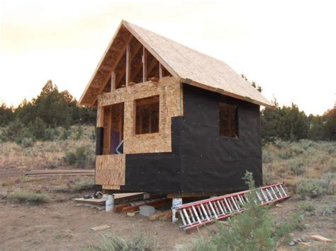 I have been in the construction trade for longer. 10x12 Shed w/loft - Small Cabin Forum (1)