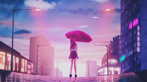 2560x1440 Girl Umbrella Rain 4k 1440p Resolution Hd 4k Wallpapers