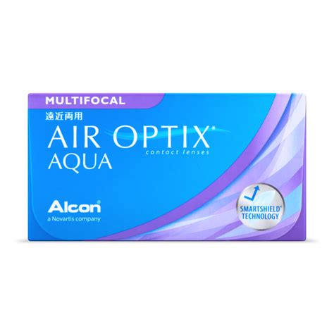 Air Optix Aqua Multifocal Contact Lens Lens Pack For Monthly Use