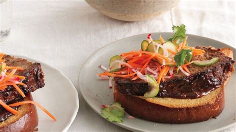 Hoisin Glazed Meatloaf Sandwiches Recipe Bon Appétit