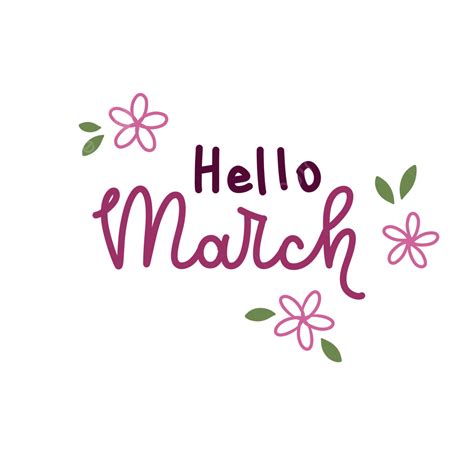 Hello March Wallpapers Wallpaper Cave