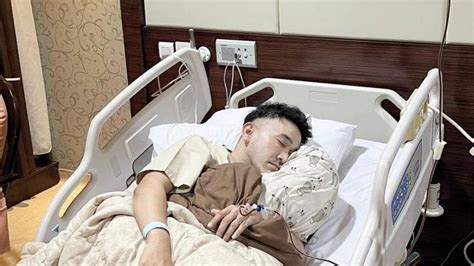 Unggah Foto Dipasangi Selang Infus Ruben Onsu Terbaring Lemah Di Ranjang Rumah Sakit