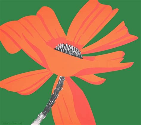 Alex katz prints & paintings: Poppy by Alex Katz on artnet Auctions